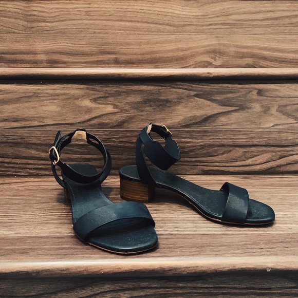 J. Crew Shoes - Navy JCrew leather sandals